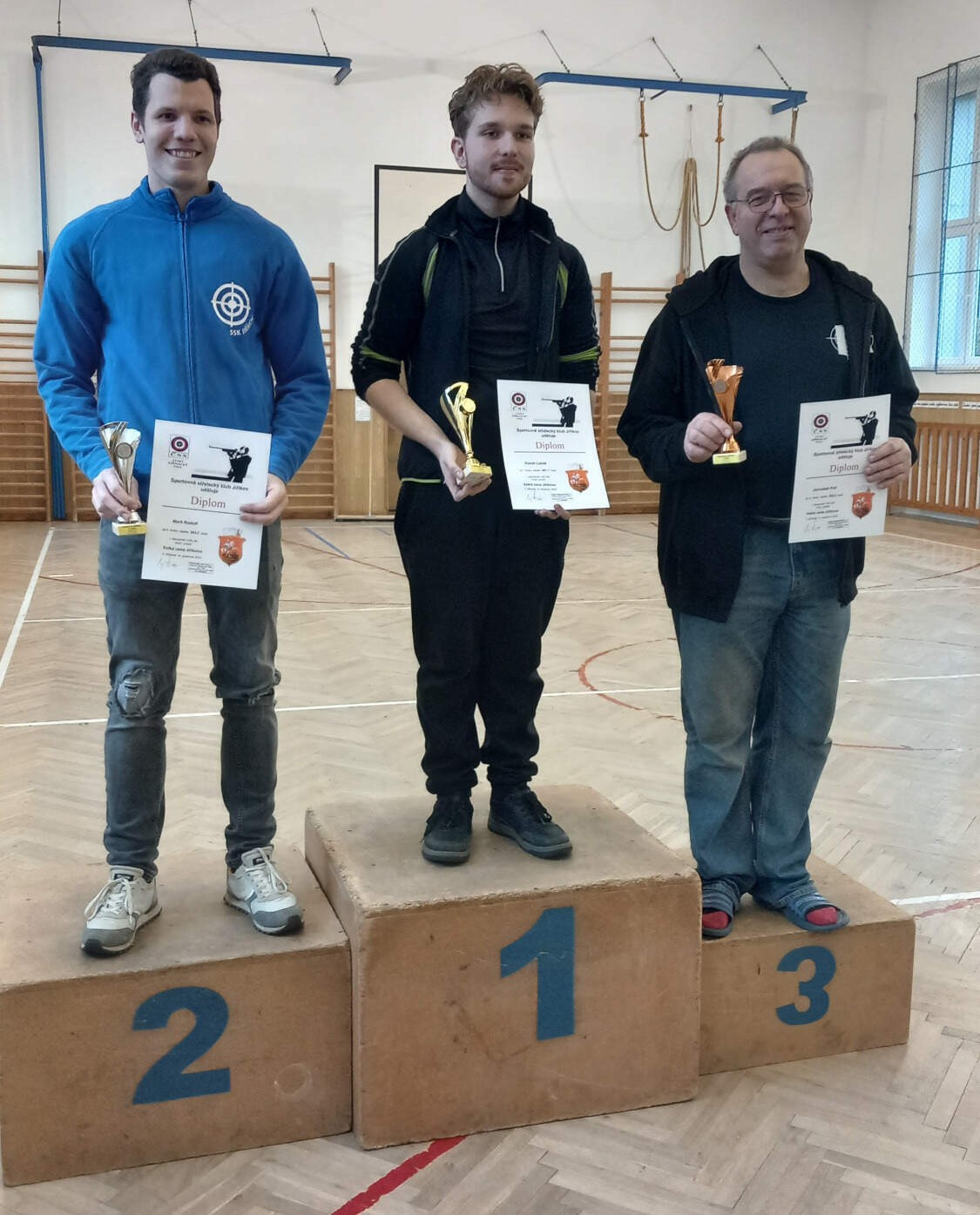 2 poháry z kategorie mužů - Lukáš a Petr 2 poháry z kategorie mužů - Lukáš a Petr